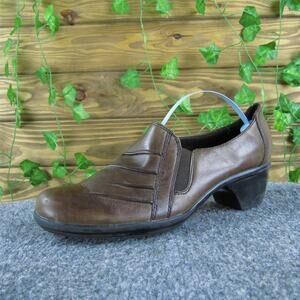 Clarks Women's Bootie Brown Leather Sz 7 Medium Used 2025‎